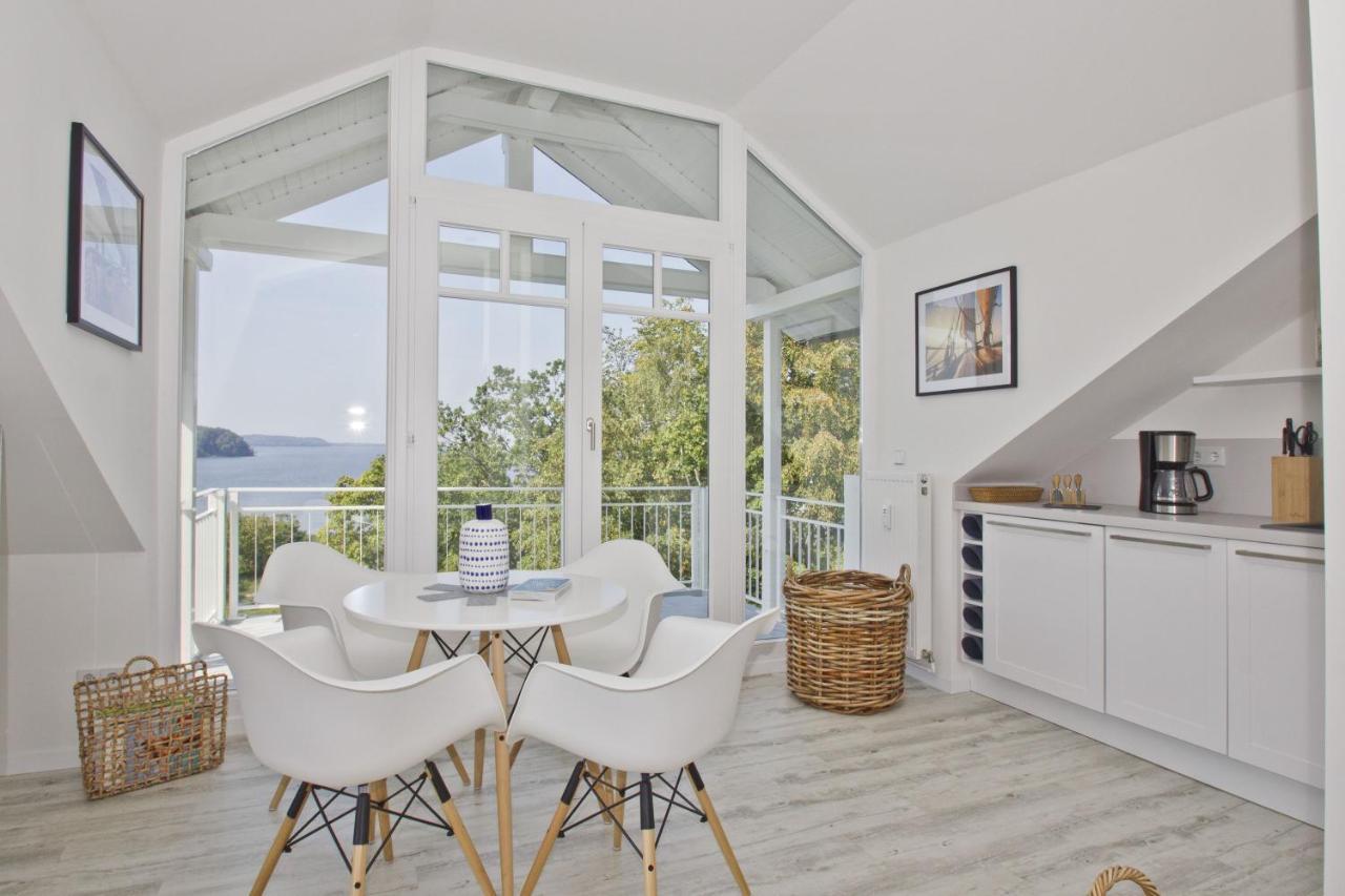Moderne Ferienwohnung Mit Balkon, Meerblick - Ferienresidenz Zwei Boddenfewo 1-5 Lietzow Exterior foto